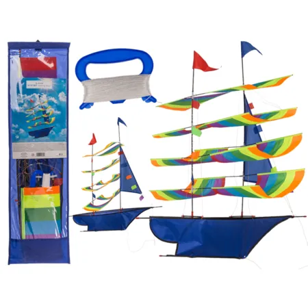 Out of the Blue Kite Set Segelschiff