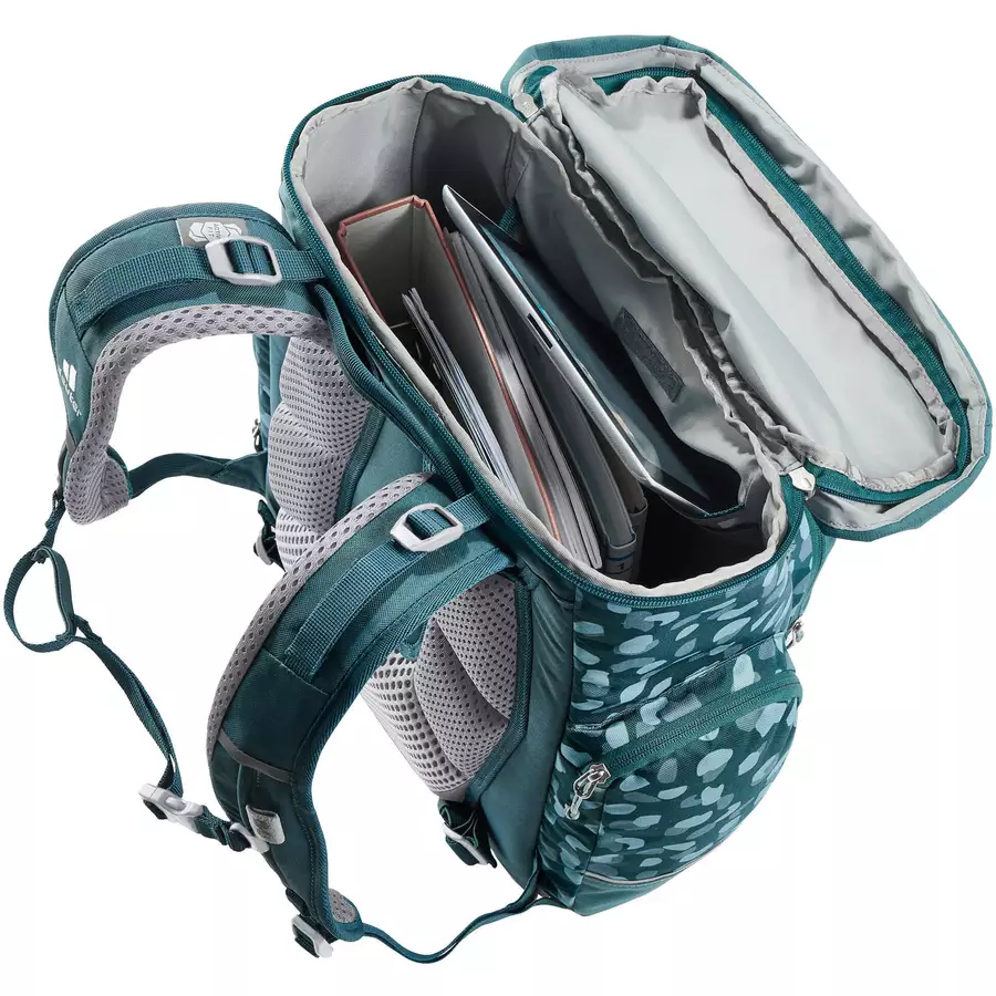 Deuter School Scula - Schulrucksack 49 cm deepsea dots