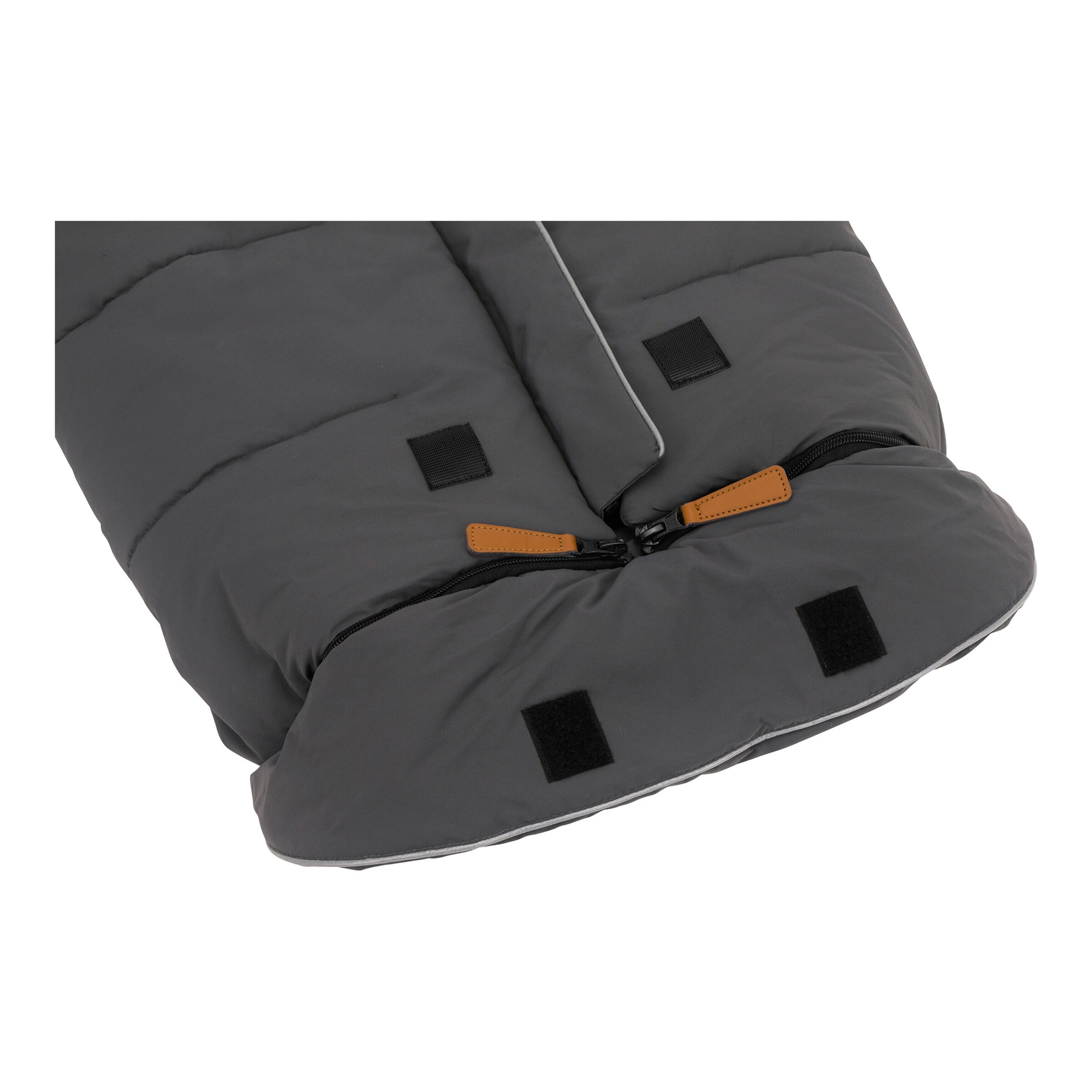 babycab Lammfell-Fußsack Inari für Kinderwagen, Buggy grau