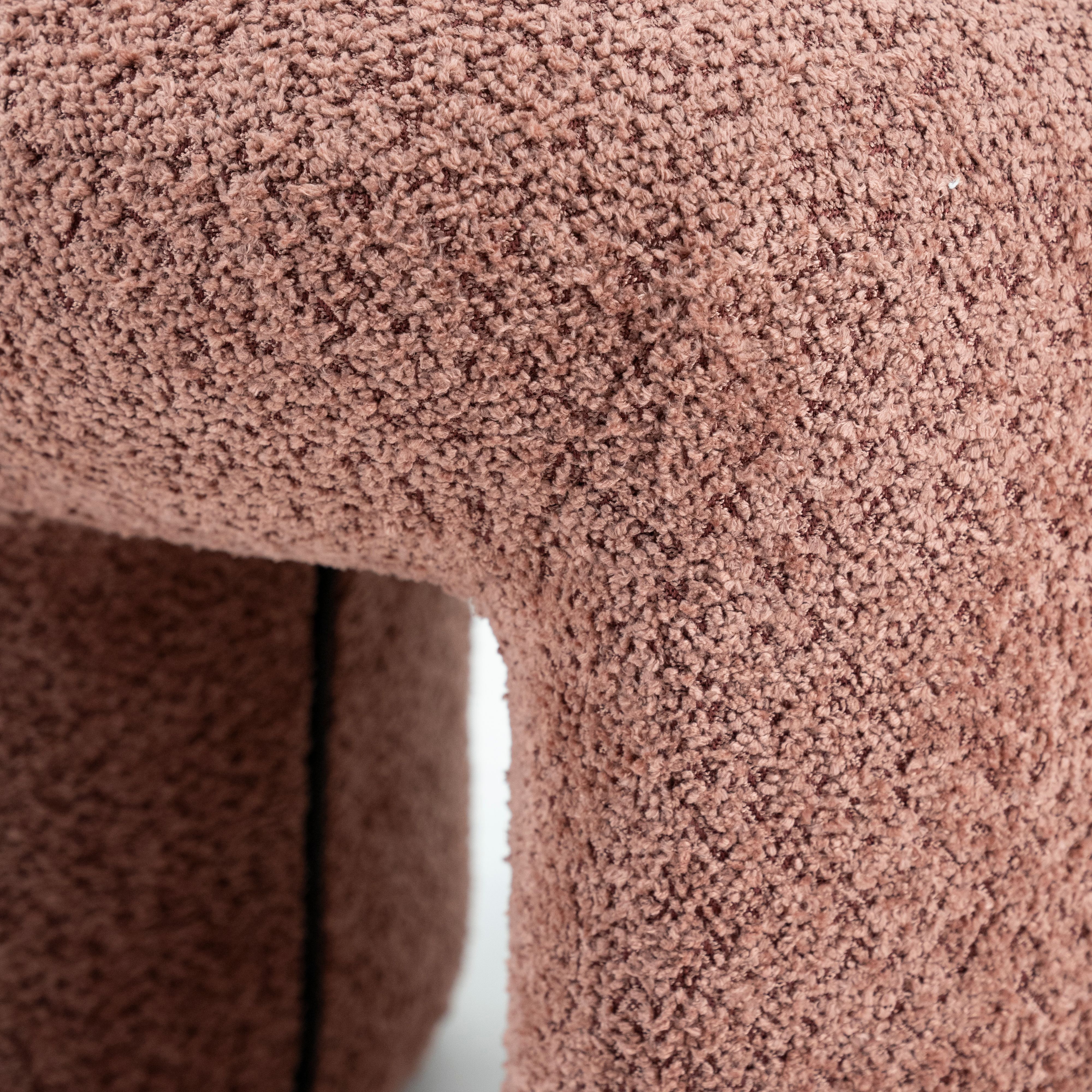 Poef - terracotta | 230304 Sahi B46 x D44 x H41 cm