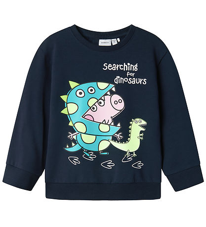 Name It Sweatshirt - NmmFind - Peppa Pig - Navy Blazer