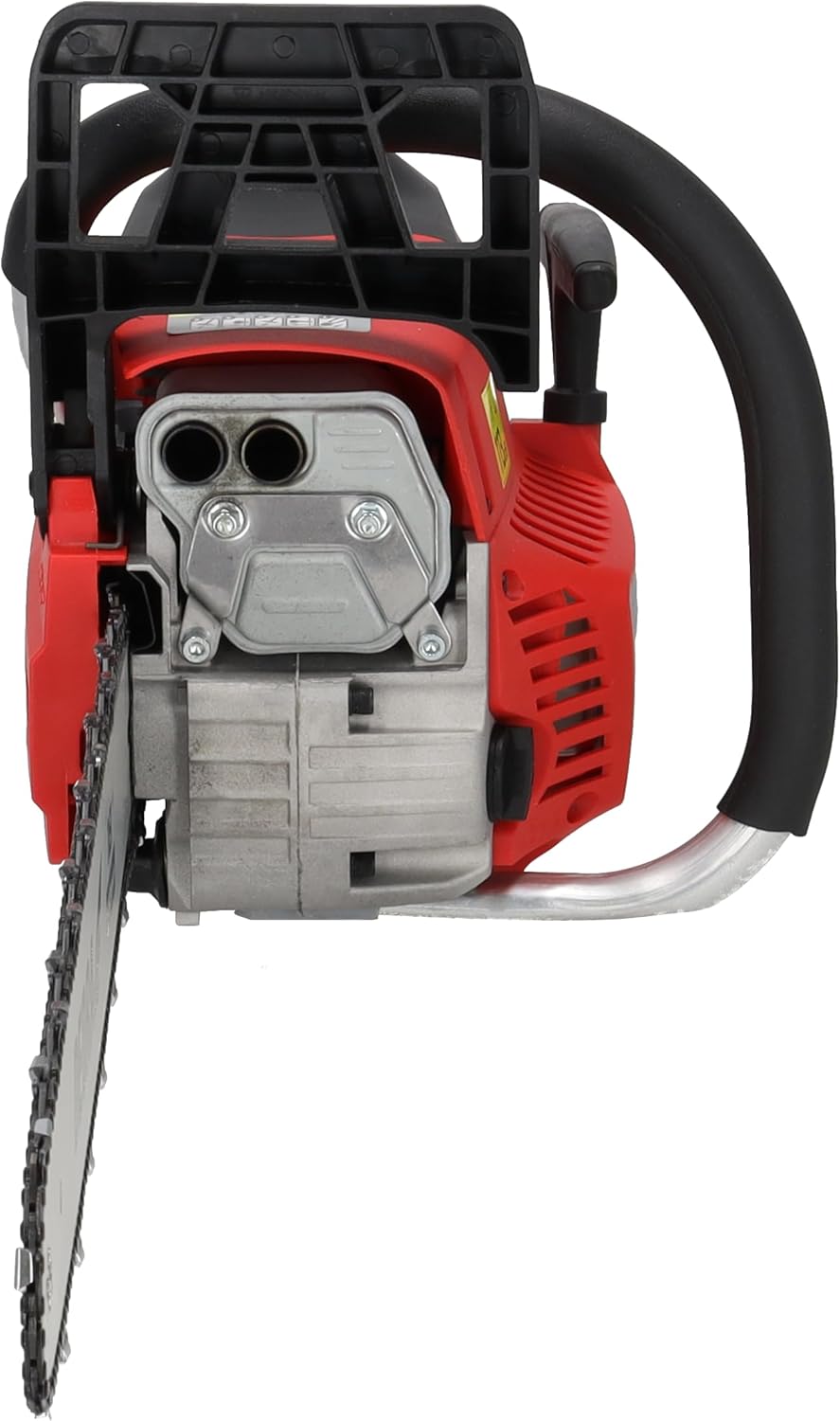 Benzin-Kettensäge 2,4 kW 58 cm³, Führungsschiene 18' 45cm, bis 12000 U/Min, Zweitakt-Einzylinder, luftgekühlt, 25 m/s Kettengeschwindigkeit, für hohe Leistung und gleichmäßiges Schneiden