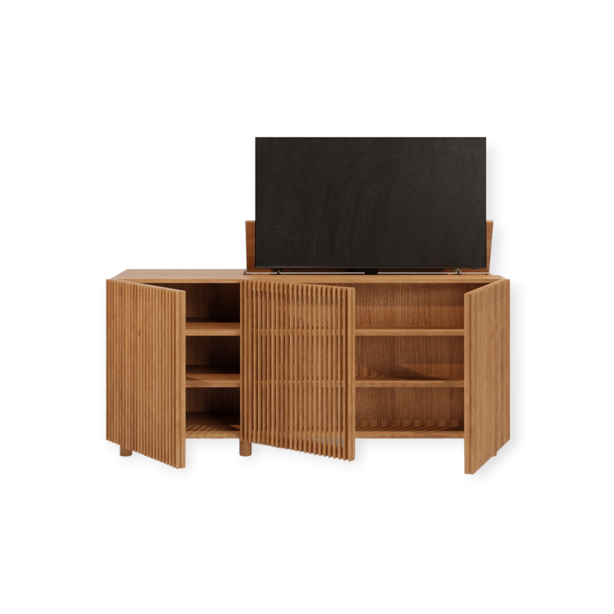 TV lift meubel Bohemian 43 inch 3 deurs