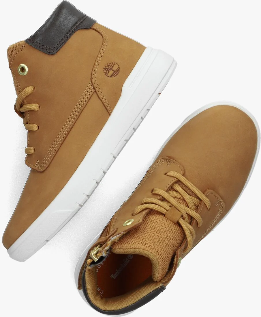 TIMBERLAND cognac timberland hoge sneaker seneca bay 6in