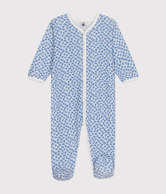 Pyjama imprimé fleurs en coton bébé
