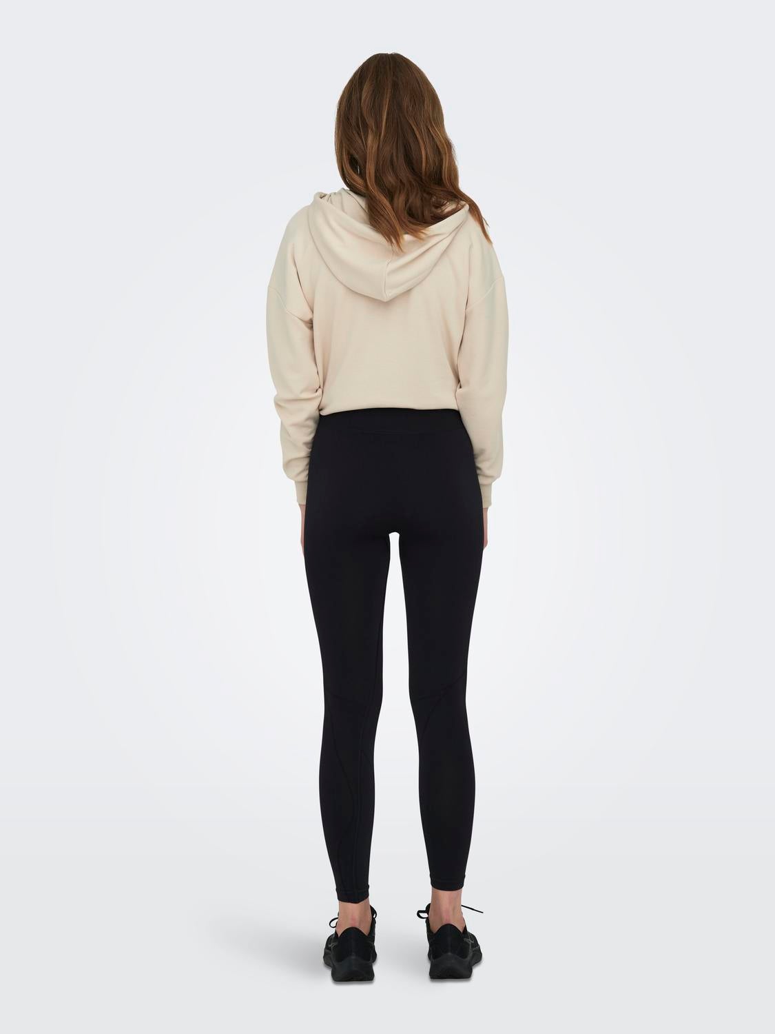 ONPSALLI Hohe Taille Enger Schnitt Sportleggings Black