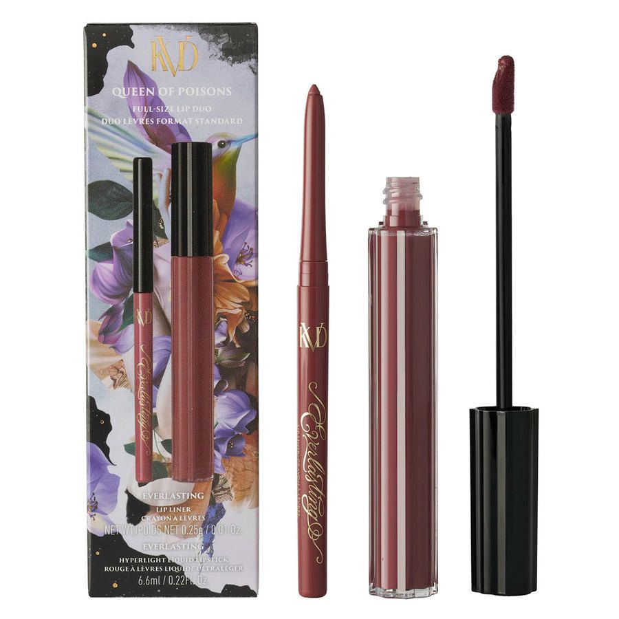 KVD Beauty Queen Of Poisons Lip Set 2pcs