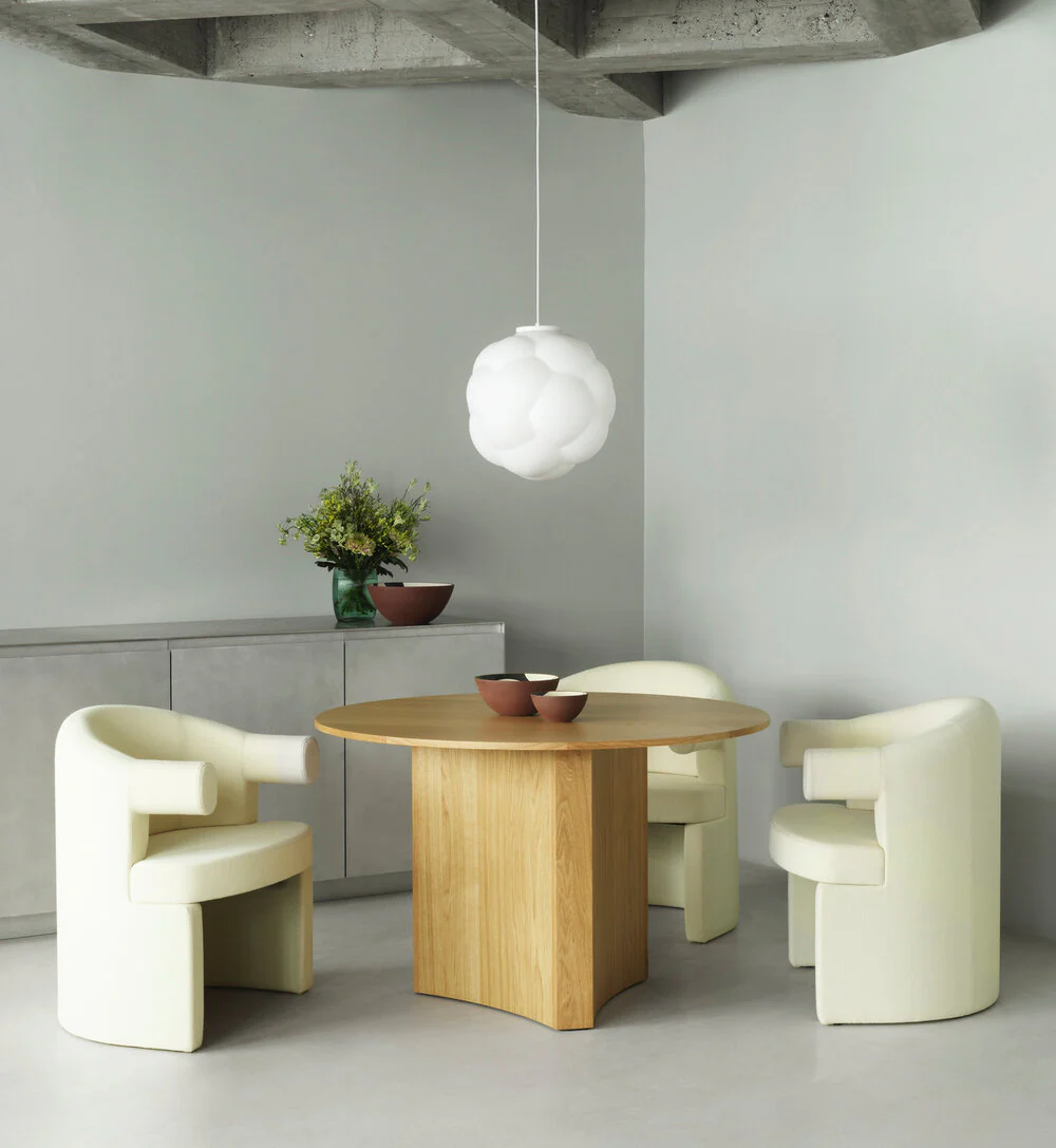 Normann Copenhagen  Line skål, Red Clay - Ø15