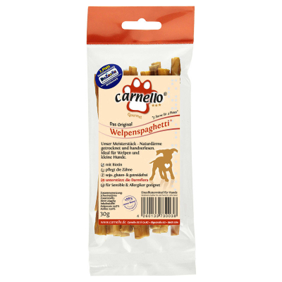 Carnello Welpen Spaghetti natur 30g 12cm