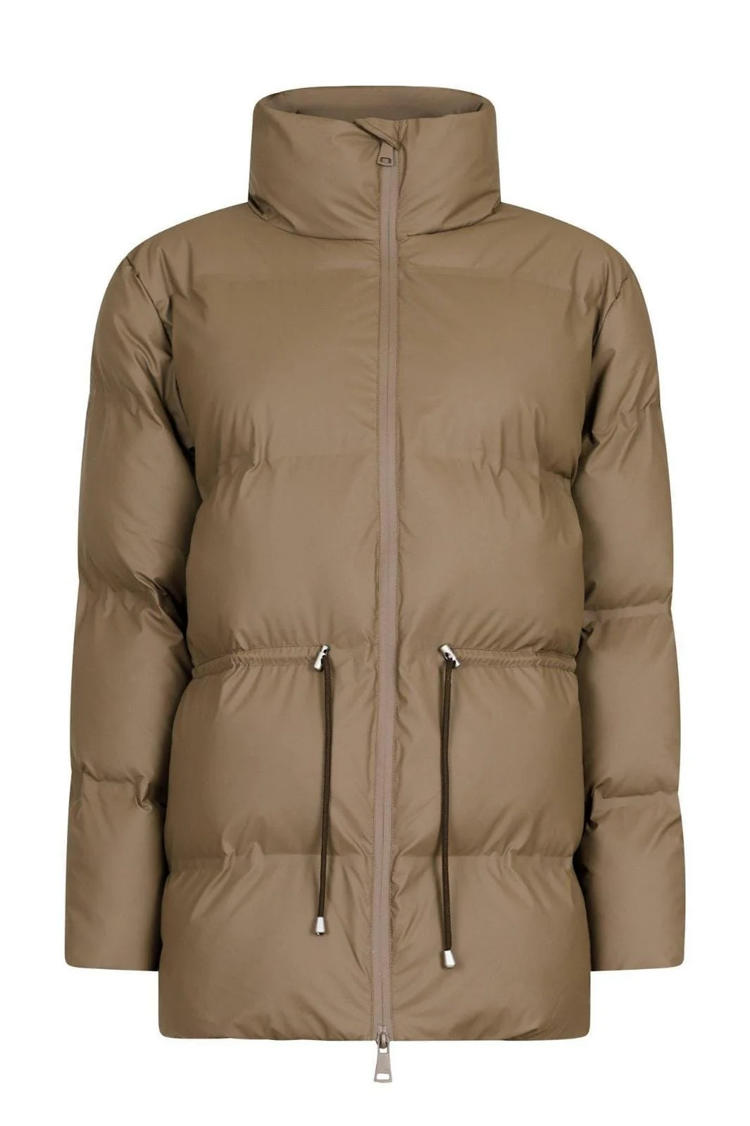 Neo Noir Mayra C Puffer Jacket dark taupe