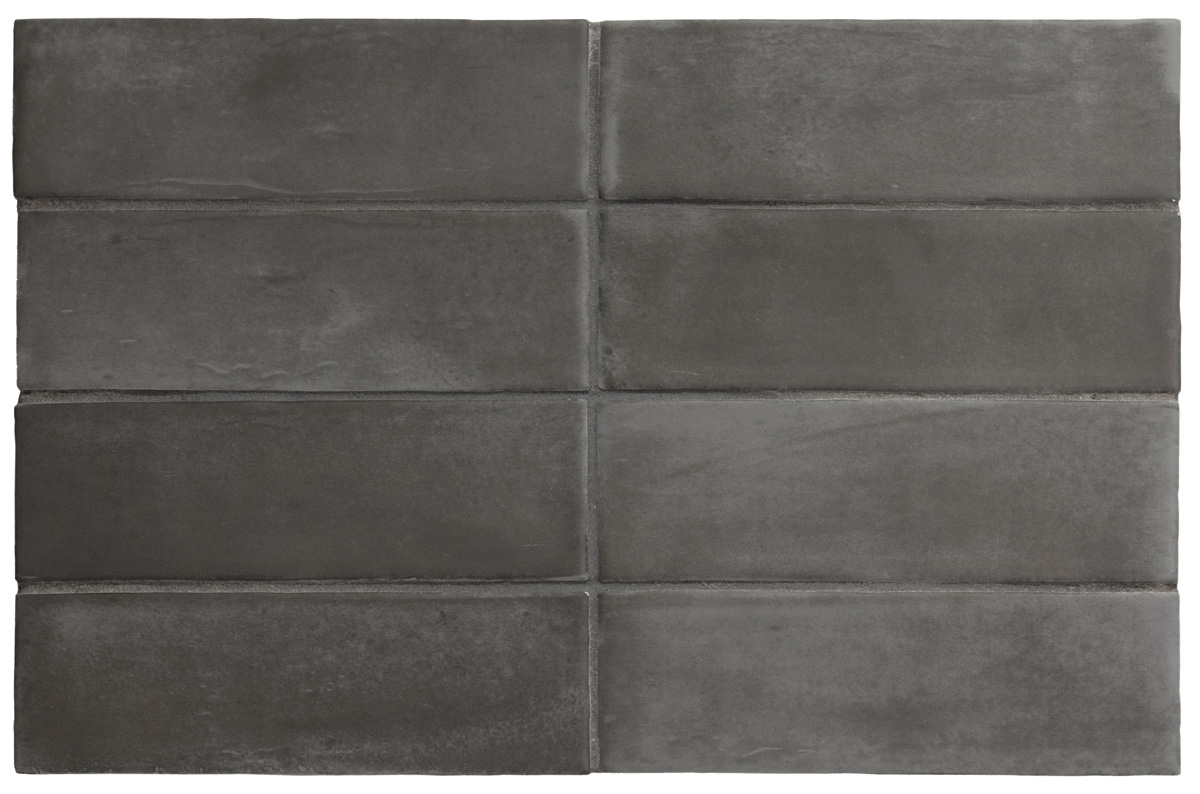Jabo Premium Koko wandtegel 15x5cm zwart mat