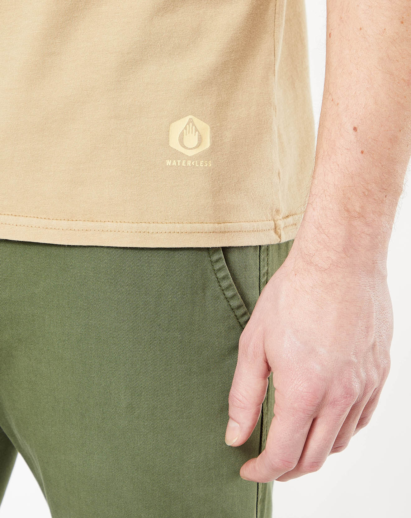 Dockers T-Shirt WaterLess beige
