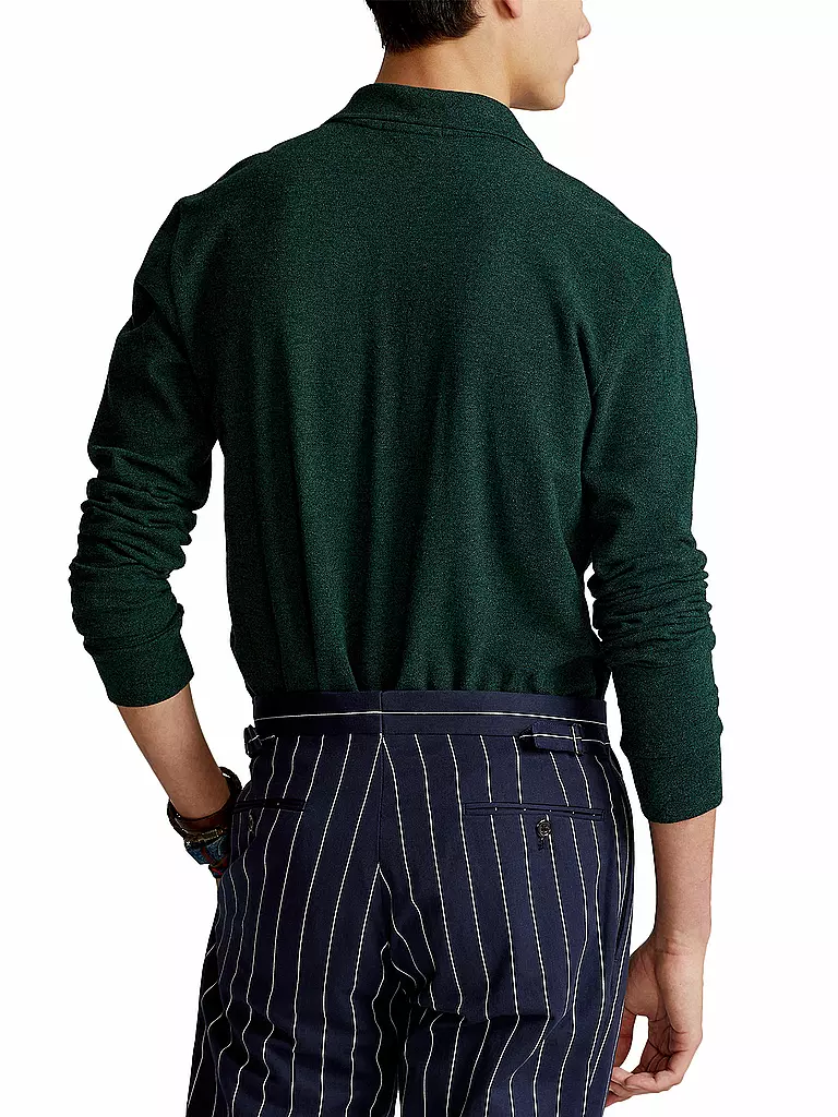 POLO RALPH LAUREN Poloshirt Custom Slim Fit dunkelgrün