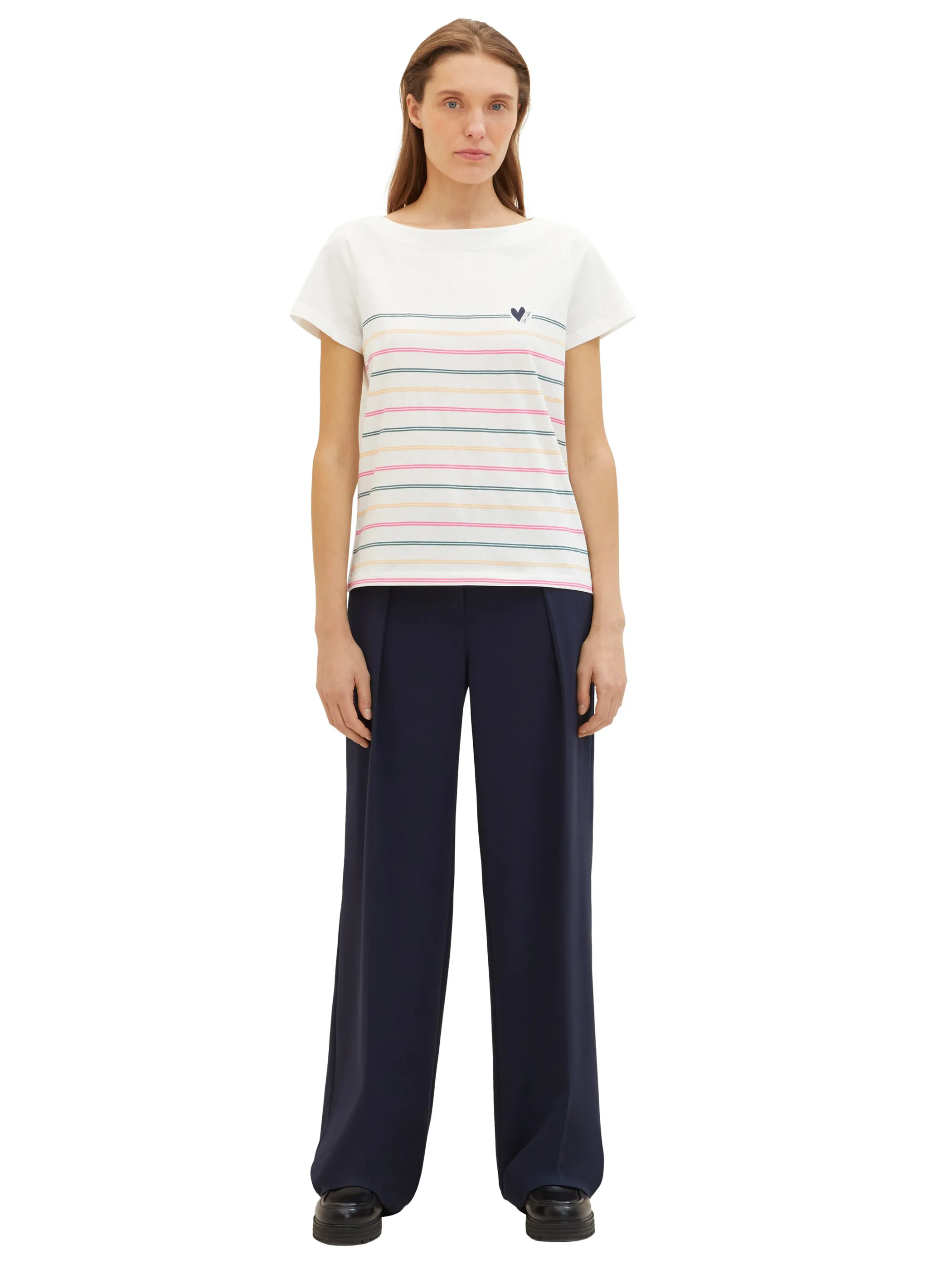 Damen T-Shirt mit Streifen
