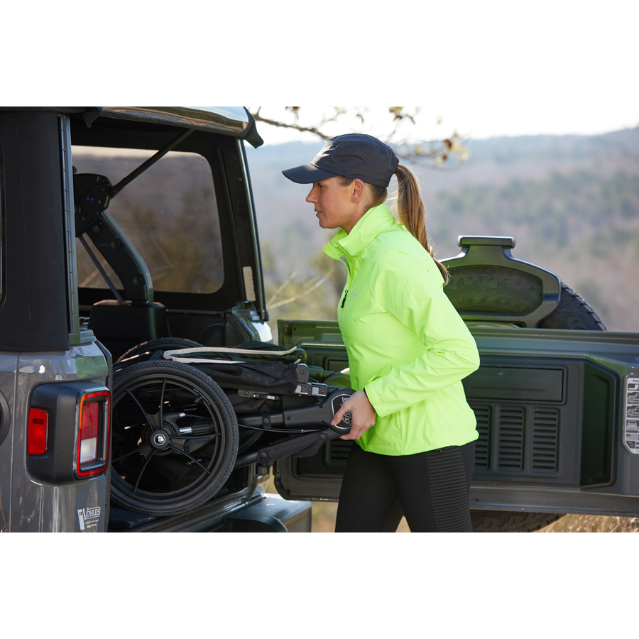baby jogger Sportwagen Summit X3 in Midnight Black inklusive Wetterschutz