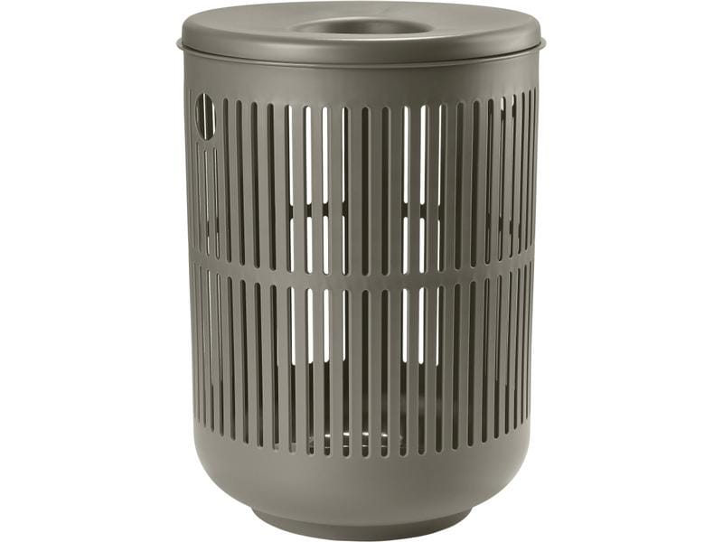 Zone Denmark Wäschesammler Ume 68 l, Braun Wäschekorb mit Deckel