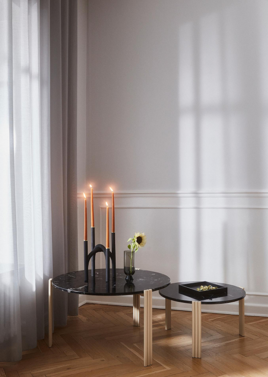 AYTM Tribus salontafel Ø60 zwart