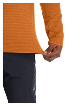Pull Polaire Demi-Zip Rab Ascendor Light Orange