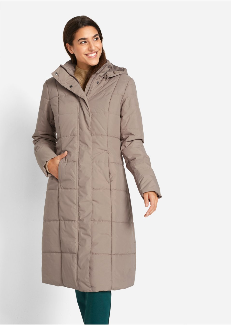 Manteau matelassé avec capuche amovible