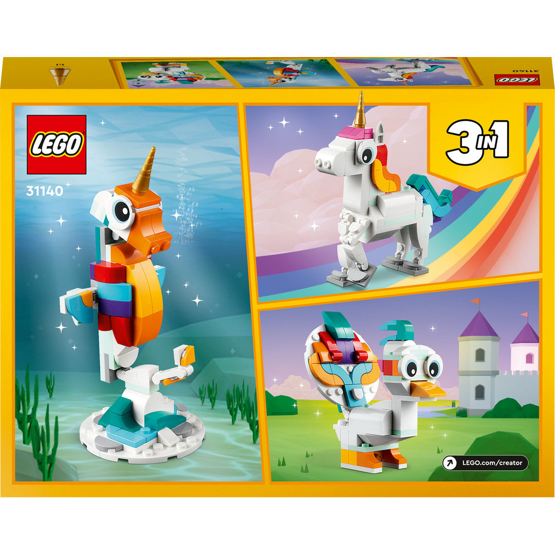 LEGO creator magische eenhoorn (145 onderdelen)