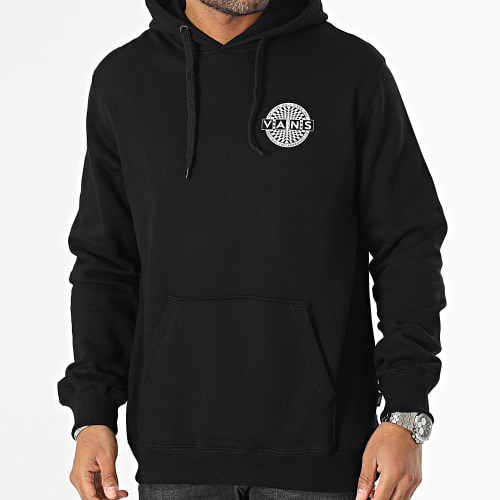Sweat Capuche Circle Back 008HZ Noir