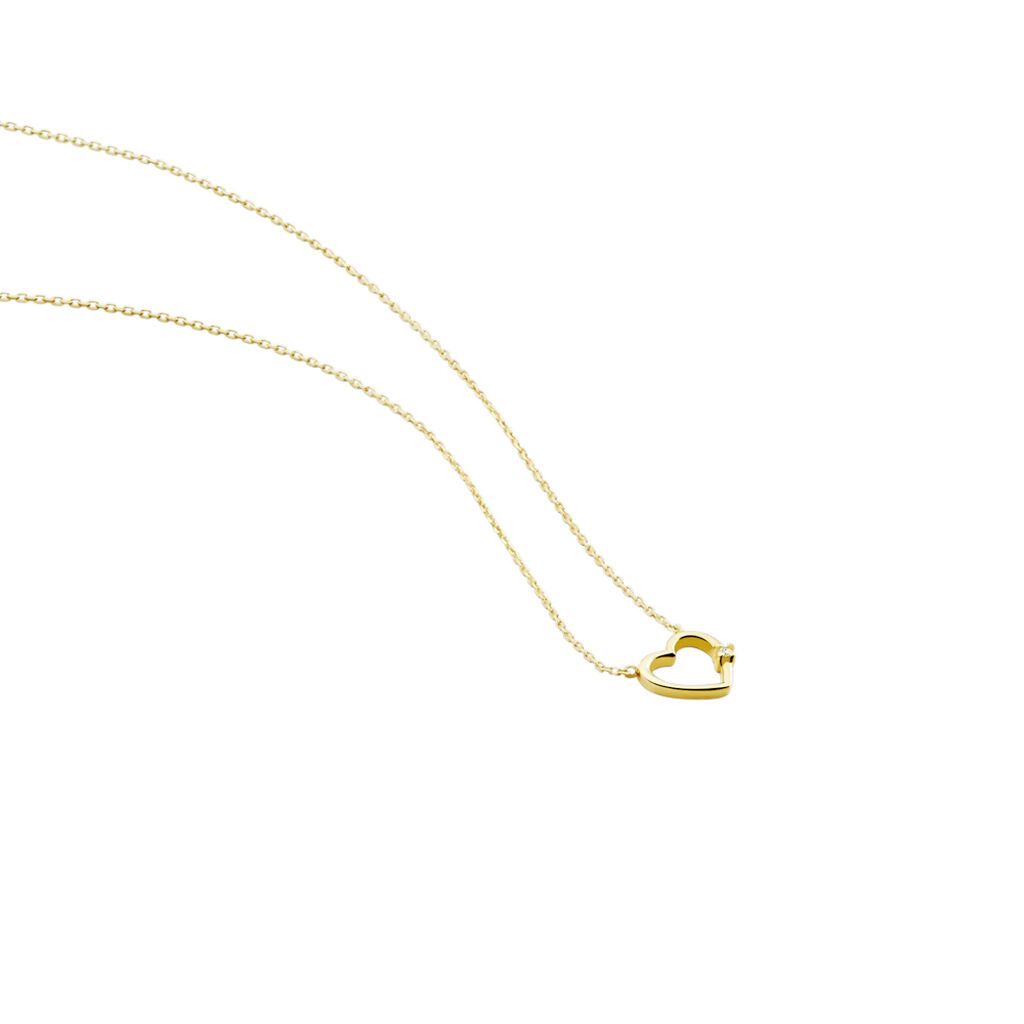 Collier Or Jaune Stavie Diamant