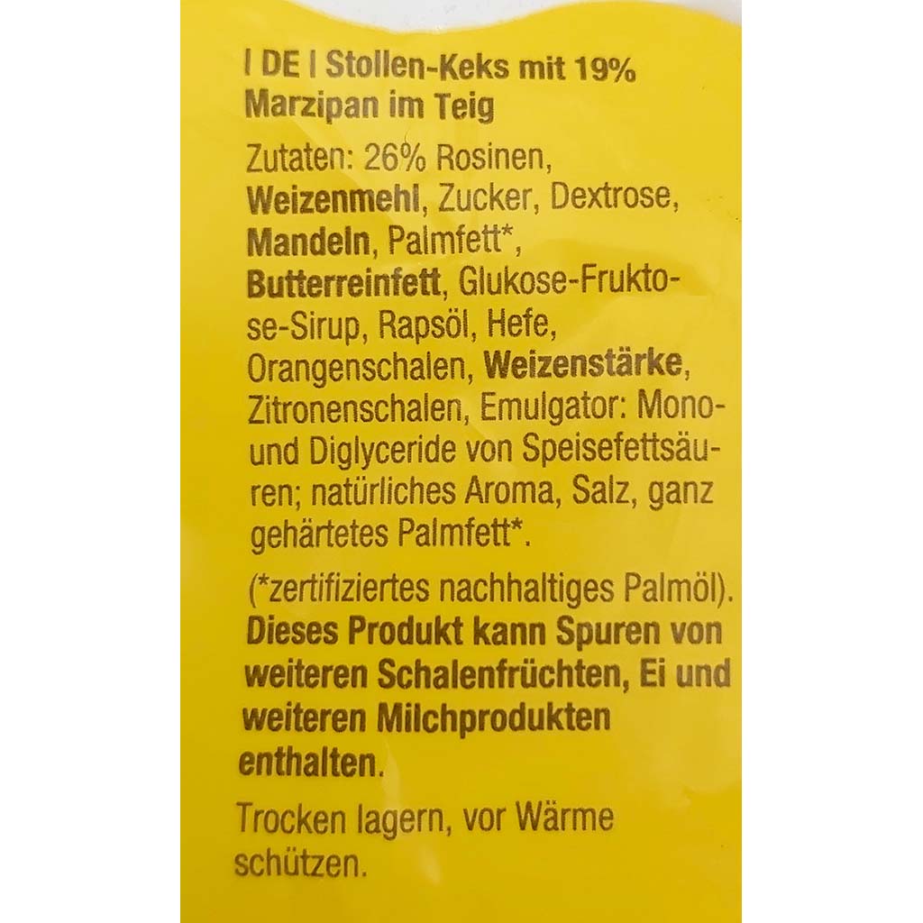 Kuchenmeister Stollen Cookies mit Früchten 270g MHD:23.2.25