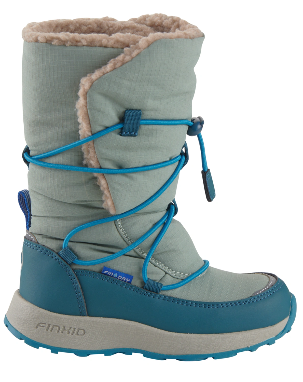 Schneestiefel VASA in green/deep teal
