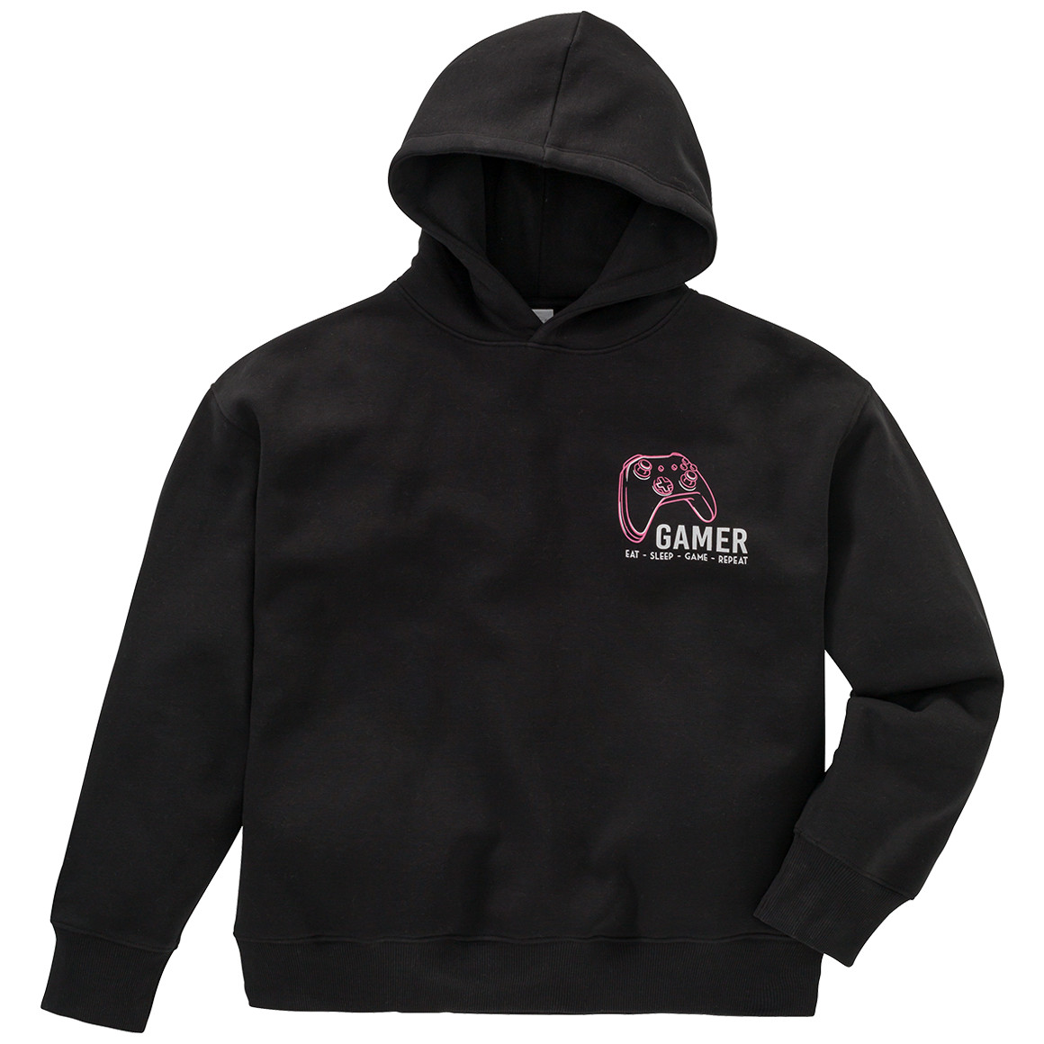 Beatwear Jungen Hoodie mit Schriftzug schwarz