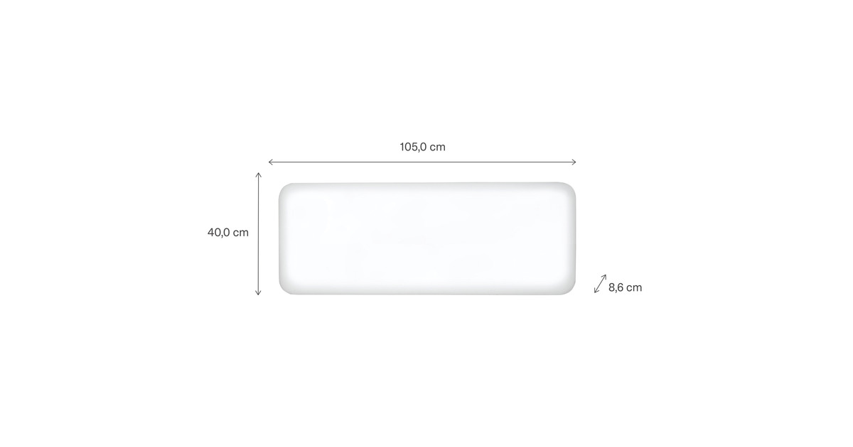 MillSteel WiFi paneelverwarming PA1300WIFI4, 1300 Watt convector  (Wit, wifi 2,4 GHz (wifi 6), Bluetooth 5.2, Zigbee 3.0 + App)