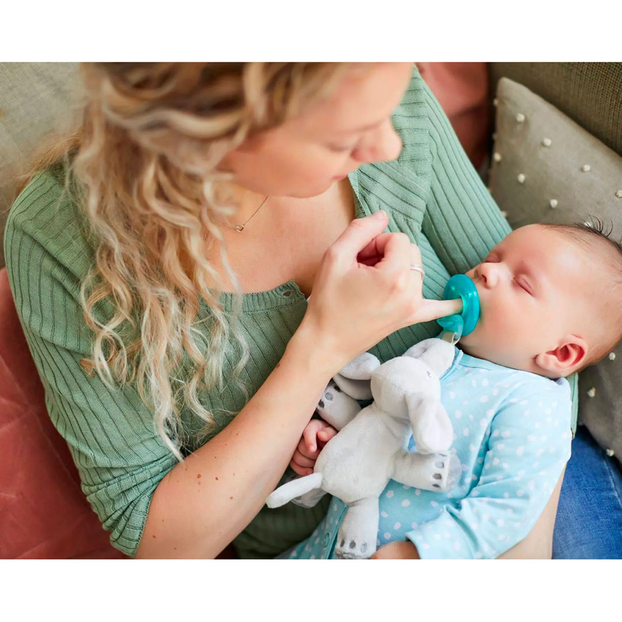 Philips Avent Suce Orthodontique Silicone 0-6M Éléphant