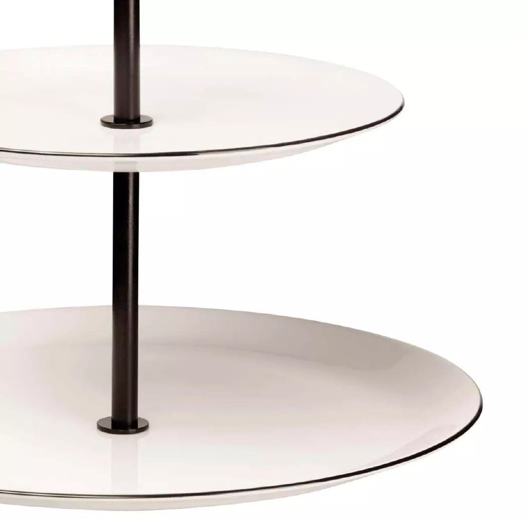 2-stöckige Etagere Ligne Noire