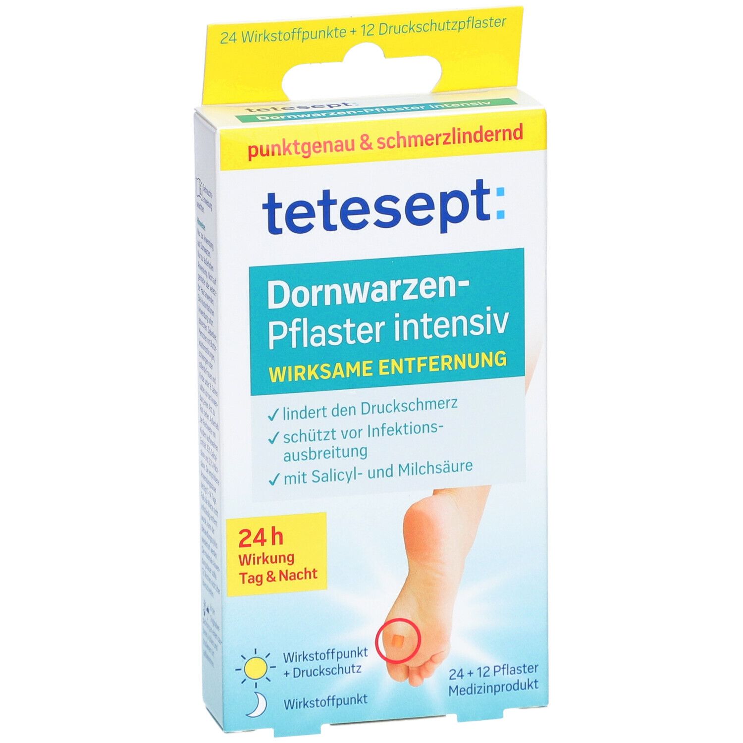 tetesept® Dornwarzen-Pflaster intensiv