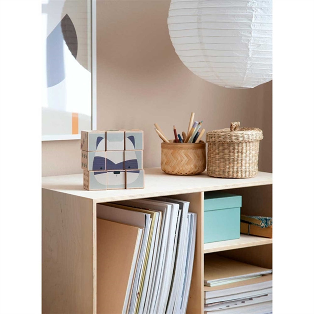 Klodspuslespil Woodland - Sebra → Luksusbaby.dk