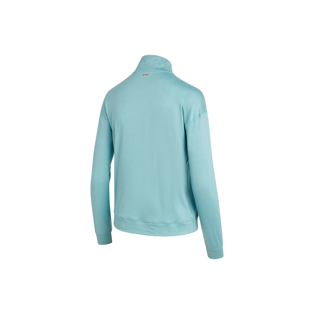 Saucony Sunday 1/4 Zip Hardloopshirt Lange Mouwen Turqoise/donkerblauw Dames