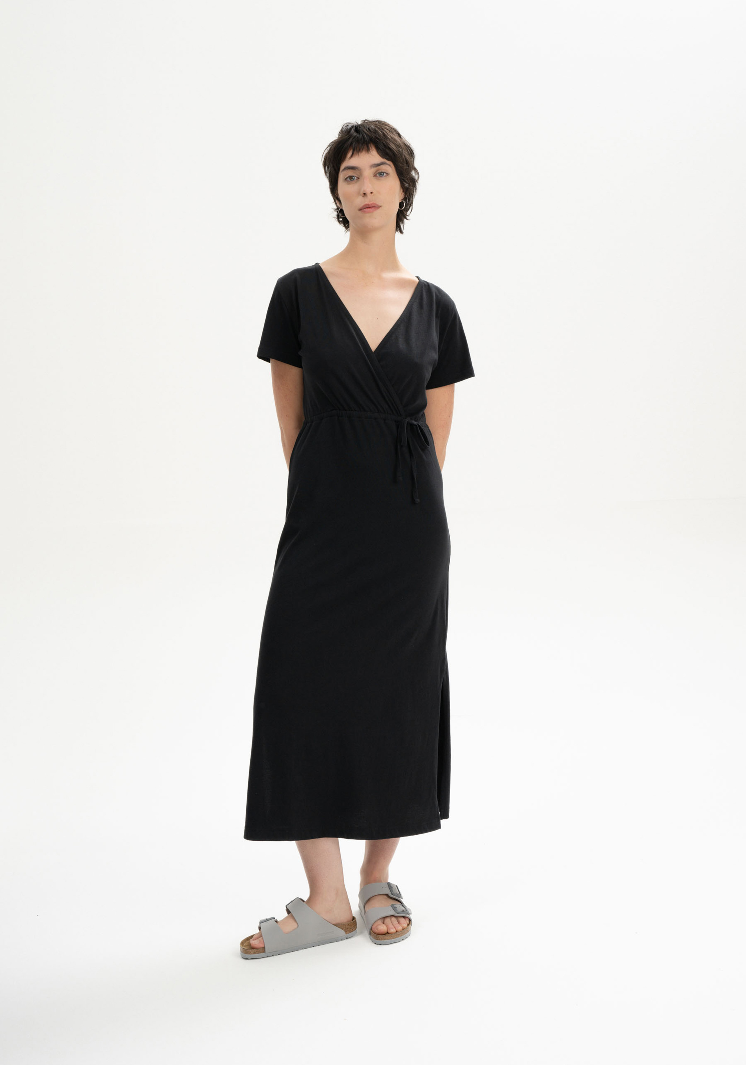 Mela Kleid Shreoshi Schwarz