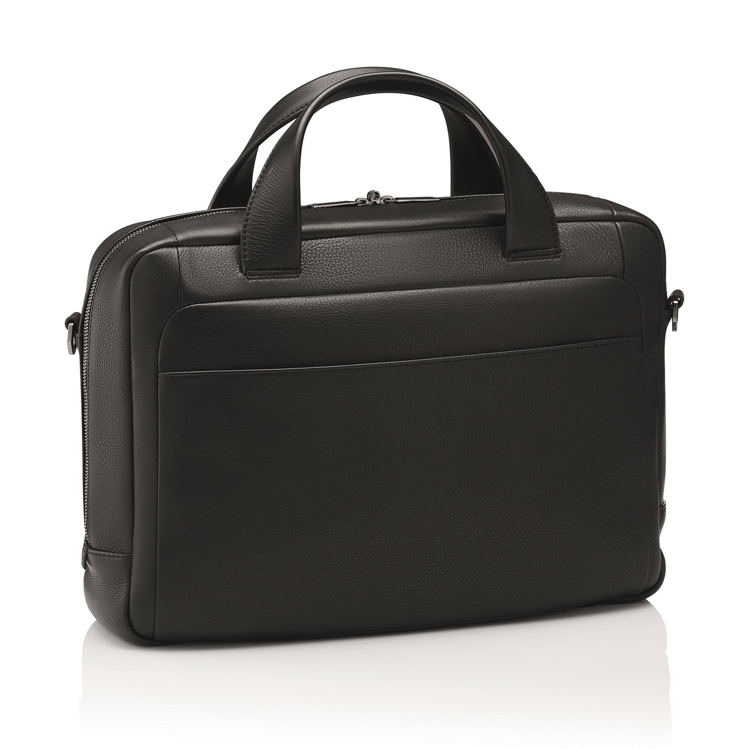 Porsche Design Roadster Leather Briefcase S black