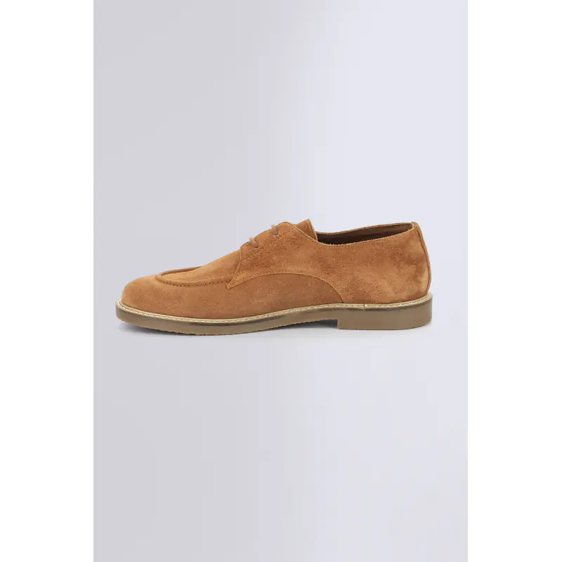 Kick totaly Camel DERBIES Cuir Homme