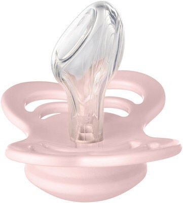 BIBS Couture Smokker 2-pack Lateks Str 1, Haze/Blossom