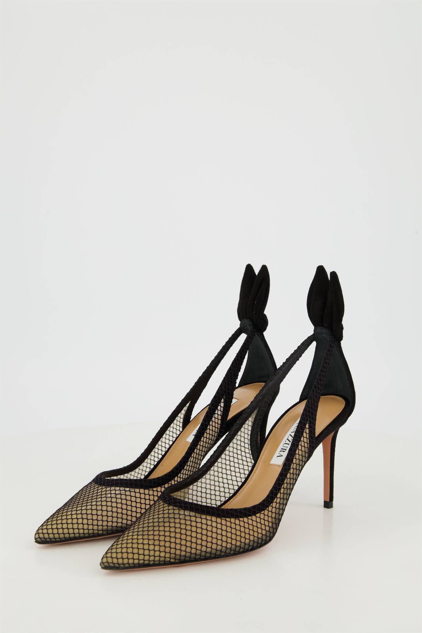Aquazzura| Damen Pumps BOW TIE MESH PUMP