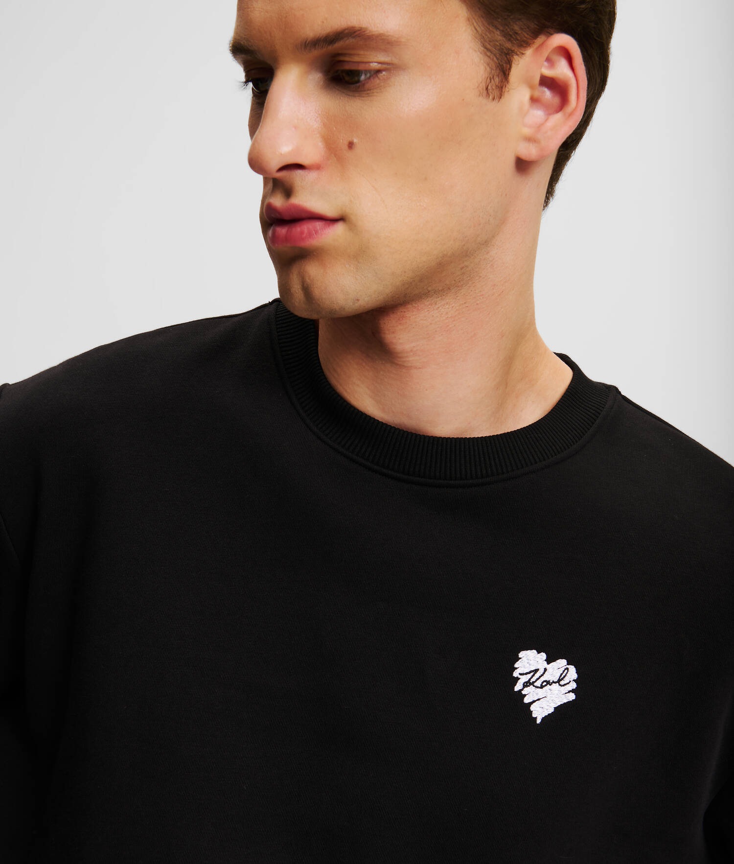 SWEAT-SHIRT K/HEART - Noir