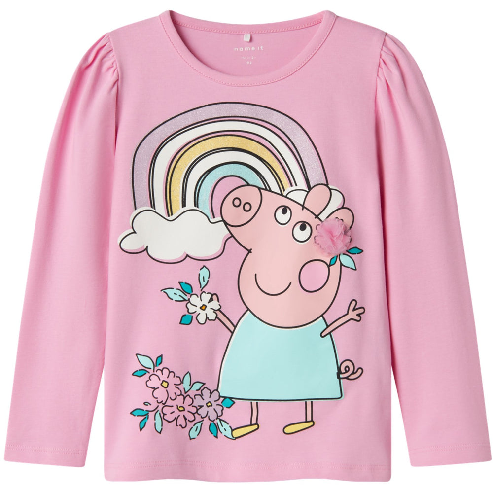 Køb Name It Pink Frosting Fiffi Peppa Pig Bluse