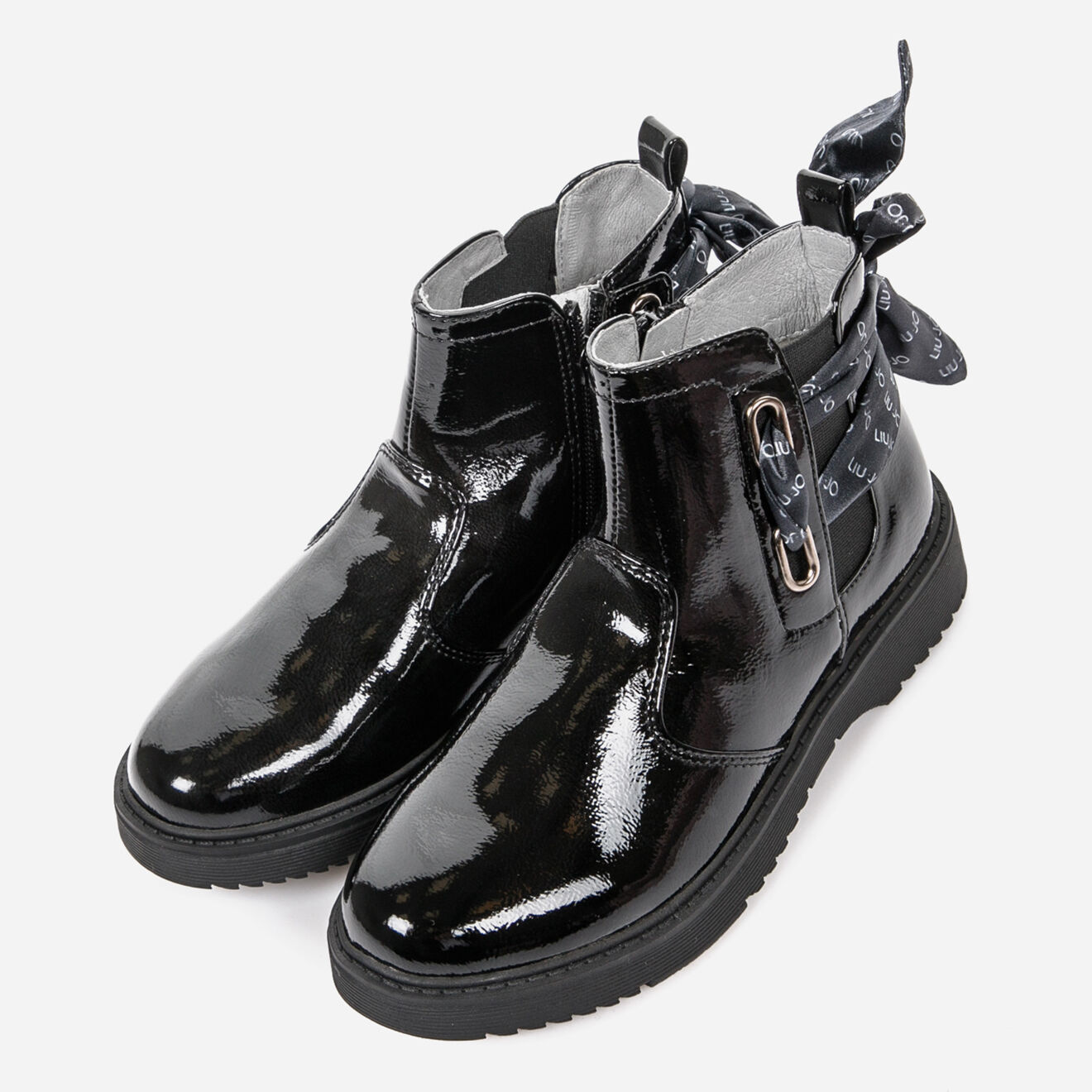Liu-Jo Bottines Pat noires
