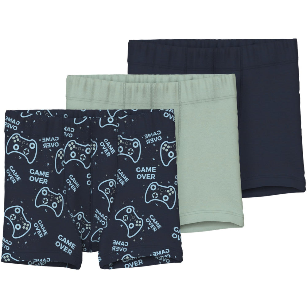 Køb Name It Dark Sapphire Tights 3-pak Sapphire Game Noos