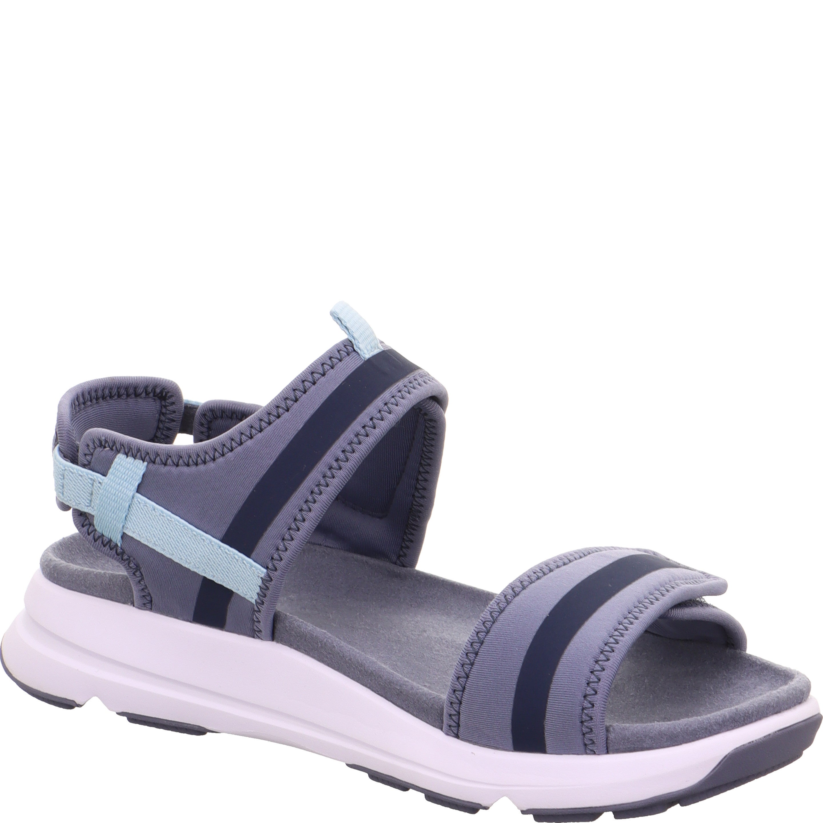legero LIBERTY Damen  Sandale mit Klettverschluss - Farbe: Indacox - Größe: 36