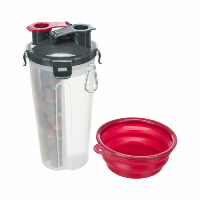 Récipient pour eau et nourriture avec compartiments Trixie