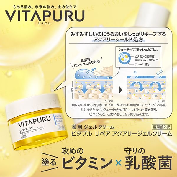 Kose - VITAPURU Medicinale reparatie Aquary Gelcrème