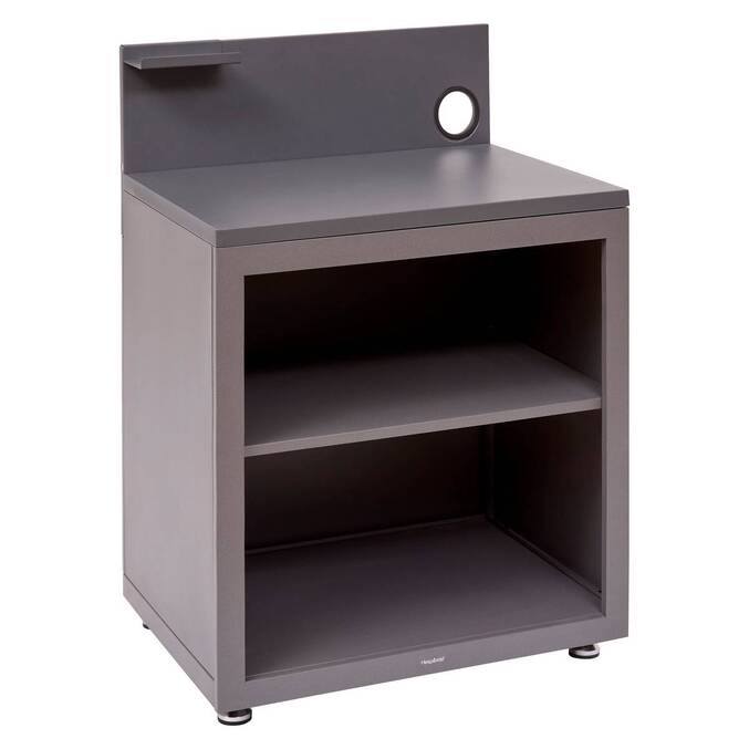 Module avec étagère pour cuisine d'été OXYANA Graphite