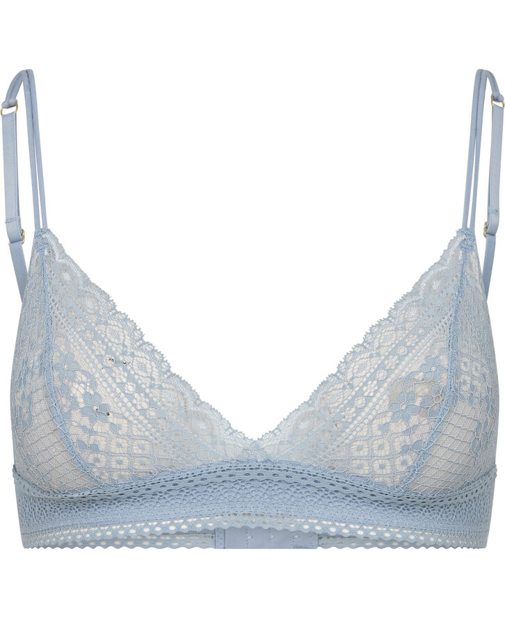 Magasin du Nord Collection Dusty 1. 1 Unlined Bra Blue blizzard