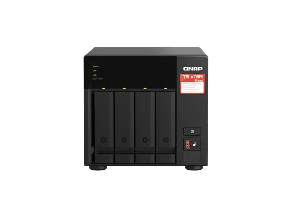 QNAP TS-473A - NAS-server - 4 bays - SATA 6Gb/s - RAM 8 GB - 2.5 Gigabit Ethernet